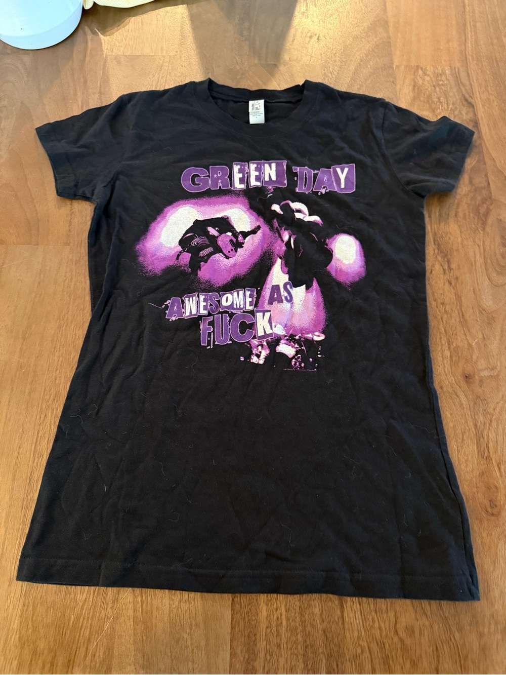 Green Day Awesome As Fck Women’s Small T-Shirt